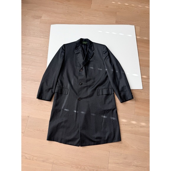 Trench Other - Vintage 60s Abercrombie And Fitch Blazer Trench Jacket 42 Reg /XL Grey Wool